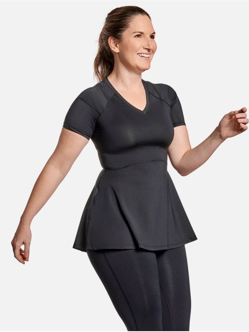 NWT Shoulder support A-line  posture top size SMALL